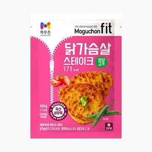 목우촌 핏(fit) 닭가슴살 스테이크 청양고추 100g