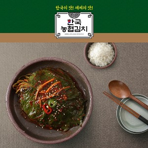 한국농협김치 깻잎김치 300g 국산