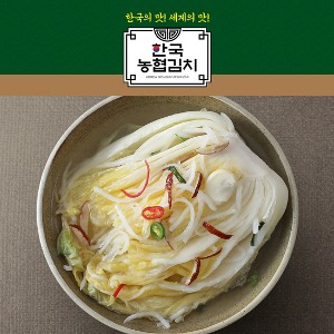 한국농협김치 백김치 3kg 국산